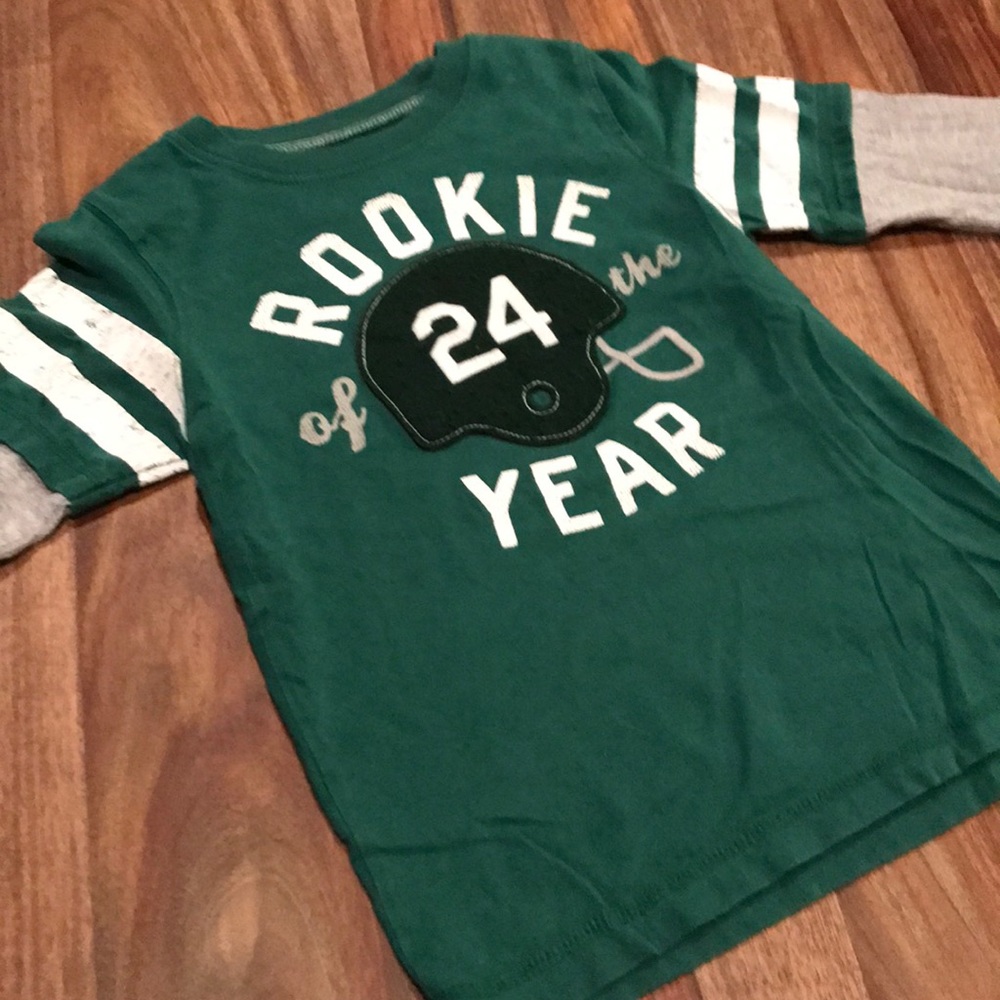 Rookie of the Year Long Sleeve Tee Size 5T